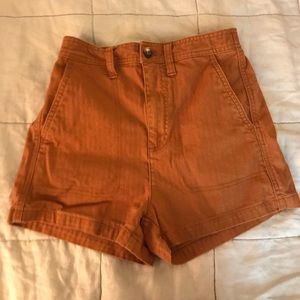 Madewell Camp Shorts - Burnt Sienna